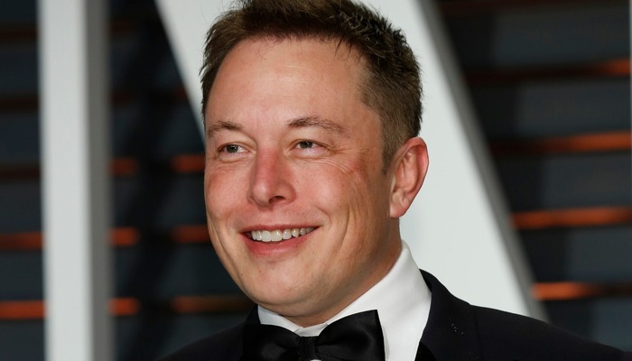 Billionaire entrepreneur Elon Musk at a red carpet event