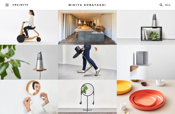 Screenshot of Mikita Kobayashi website