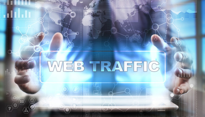 Web Traffic On Screen
