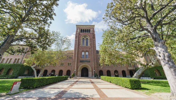 USC campus in Los Angeles